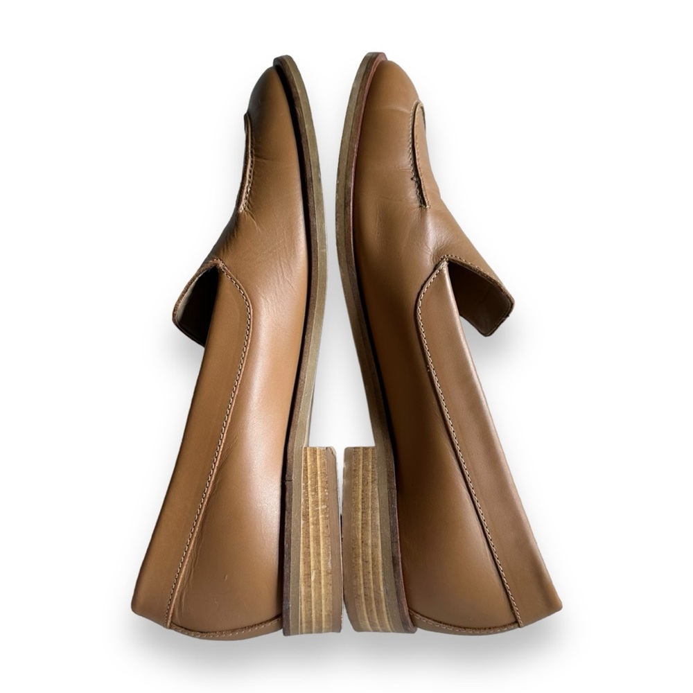 Everlane Camel The Modern Loafer Made in Italy Almond Toe Office Shoe Size 8.5 - Picture 11 of 14